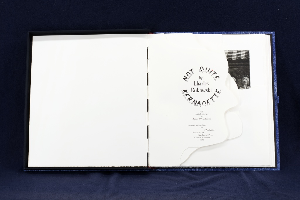 from the "Not Quite Bernadette" book 